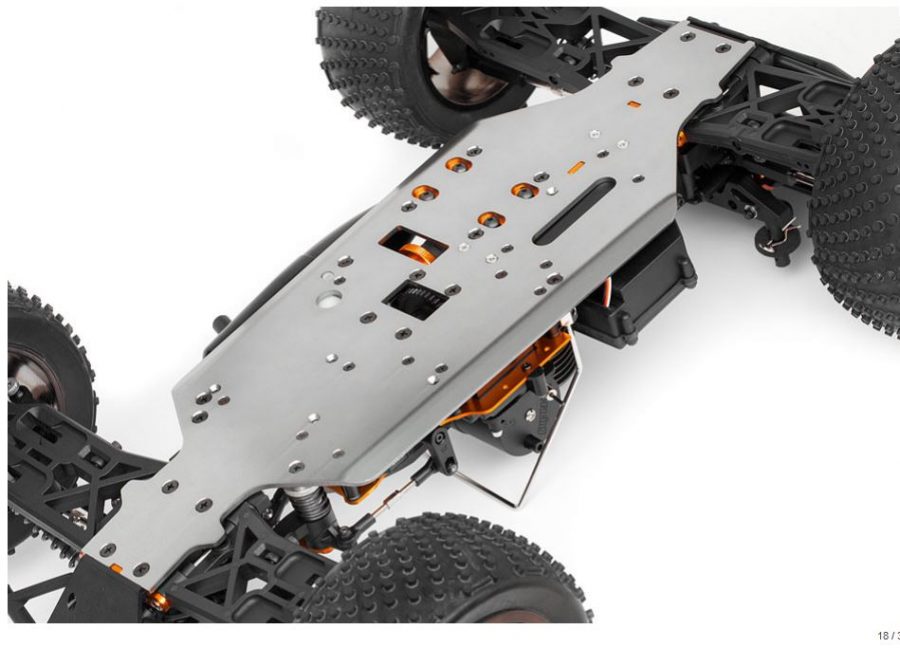 Porte Roue 17mm HPI Racing Pour Truggy 1/8 - Pièce De Rechange Modèle 101190