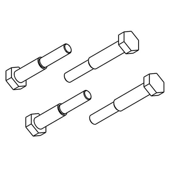MCD Brake Pad Carrier Screw Set M260501s Rc Performance