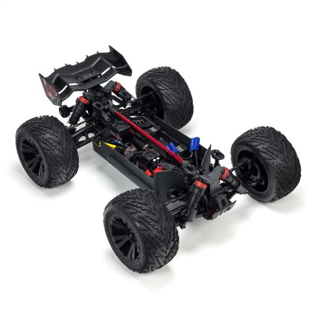 ARRMA 1/10 KRATON 4x4 4S BLX Brushless Monster Truck RTR, ARA4408V2T1 ...