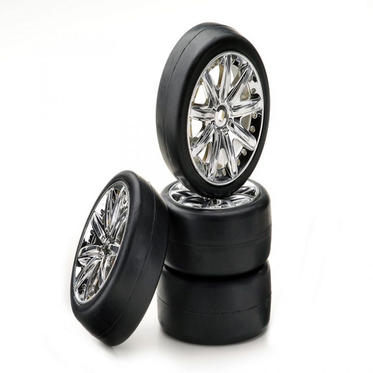 Absima 2500050 Jeu de roues de buggy 'Mini Pin' 1:10 avant blanc (2 pièces) - Modellbau Berlinski Modellbaufachhandel