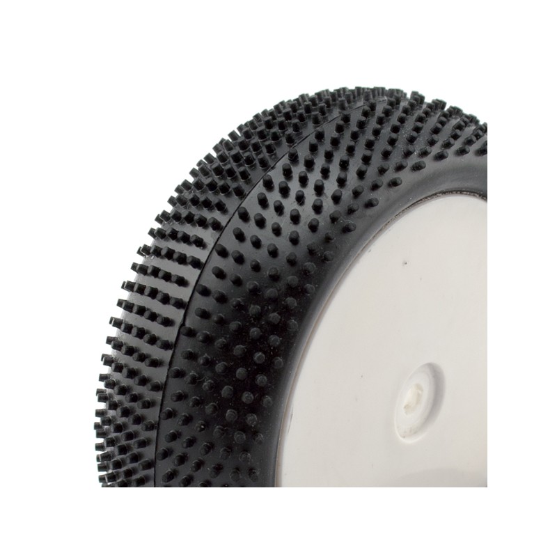 Lot De 4 Pneus + Jantes Pour Voiture RC 1/10 Sur Route - 65mm Diamètre, Hexagone 12mm