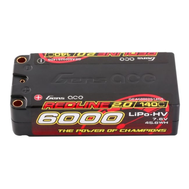 accu Lipo shorty 2S 6000Mah HV