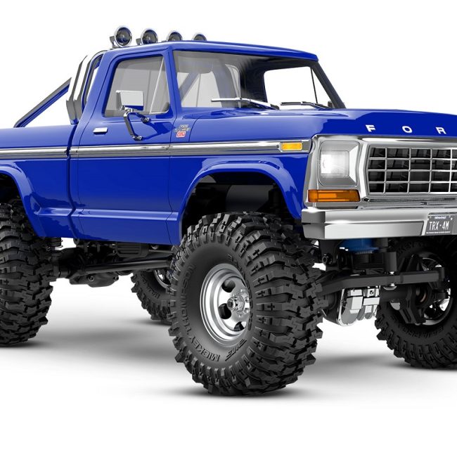 Ford F150 bleu traxxas