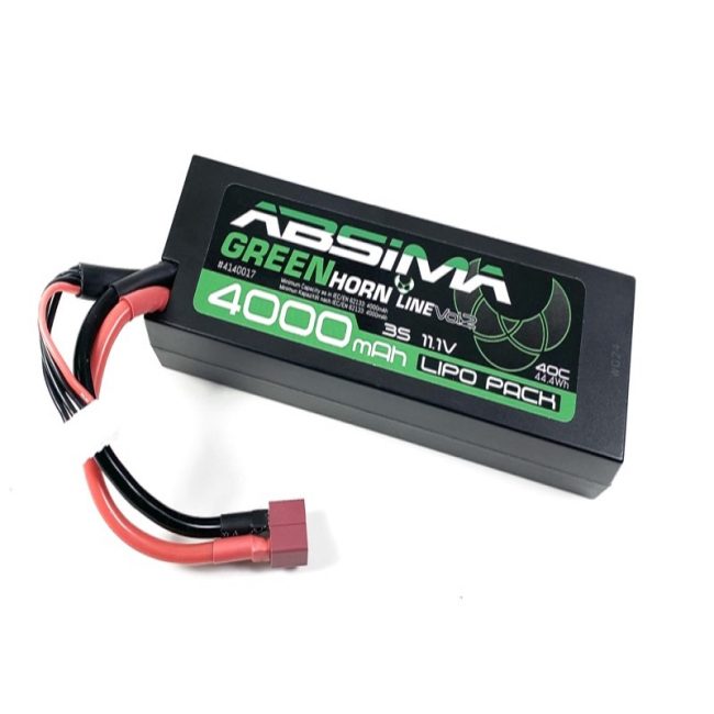 Accu Lipo Low profile 3s 11.1V 4000mah prise dean