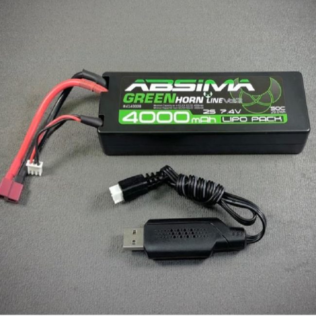 pack lipo +chargeur usb