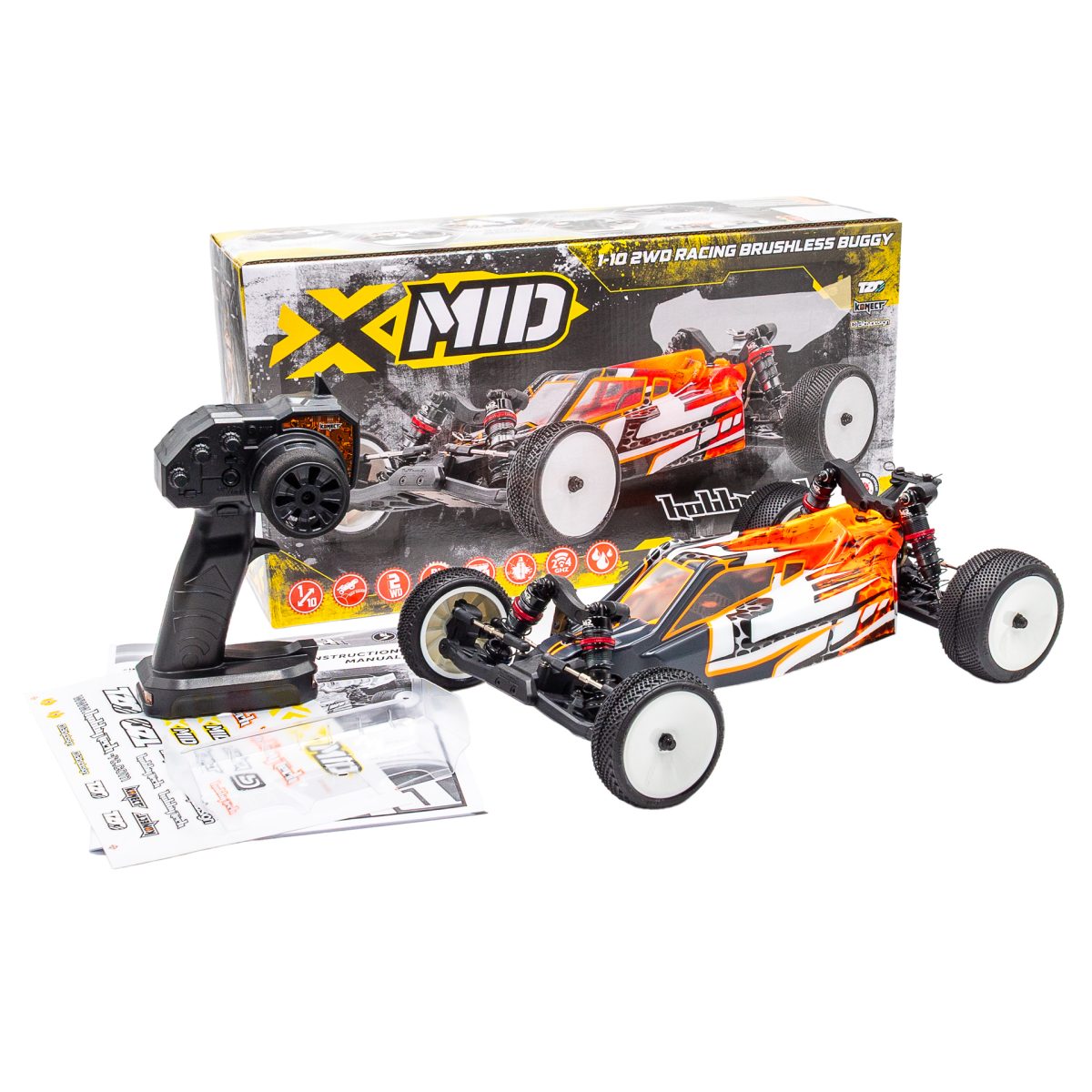 Buggy 1/10 2wd Hobbytech Xmid rtr