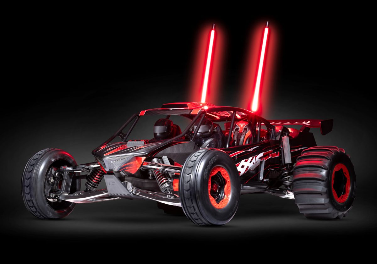 Traxxas Funco 4x2 brushless 8s rouge