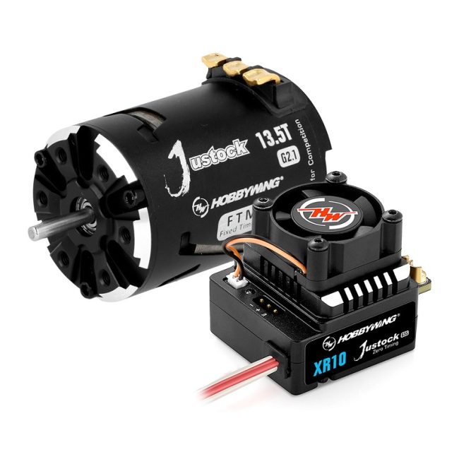 combo moteur brushless 13.5t hobbywing