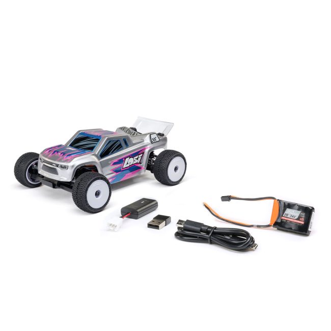 Losi Micro Truggy gris silver 1/28