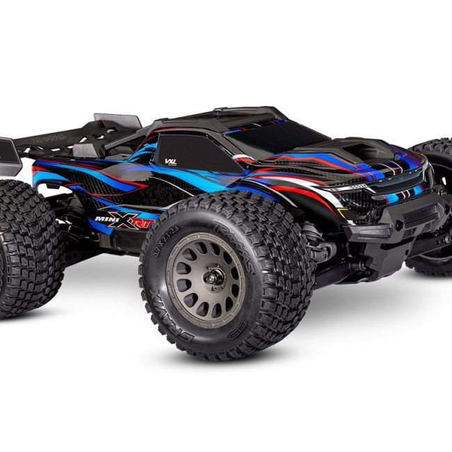 Traxxas Mini XRT Bleu brushless velineon compatible 3s