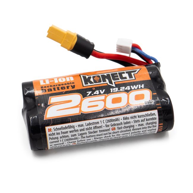 accu lion konect xt60 2600 mah