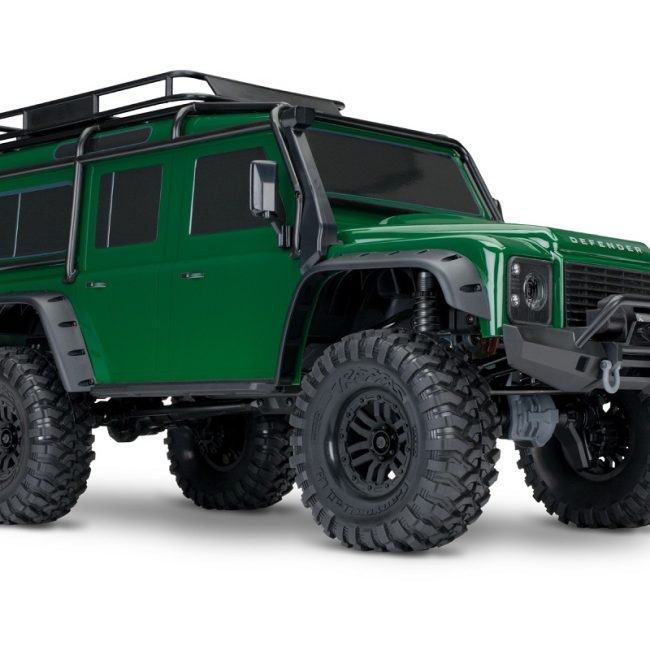 crawler traxxas land rover defender vert