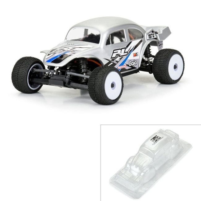 LOSI 1/28 VW Baja Bug Clear Body: Micro-T Pro-Line Racing - PRO370300