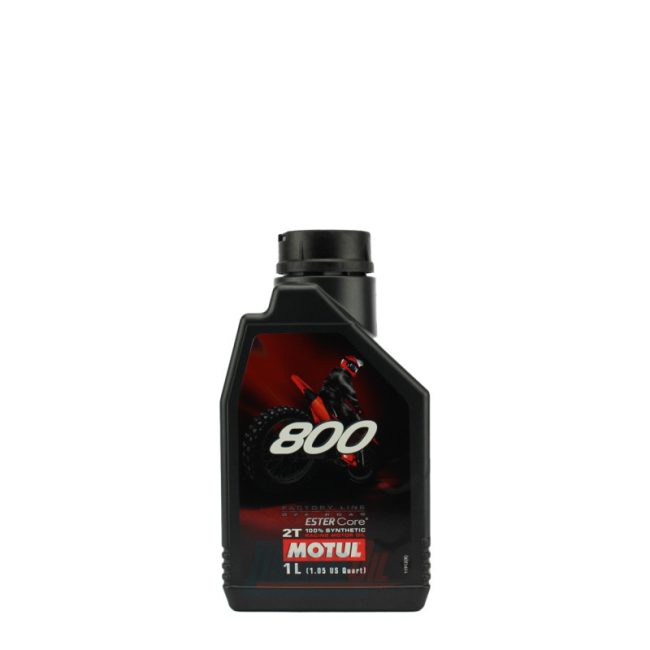 Huile Moteur 2T Motul 800 2T Factory Line Off Road, 1 L