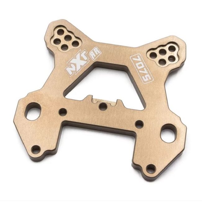Hobbytech Support amortisseurs avant 5mm 7075 Spirit NXT EVO RR Race Roller STRX-333